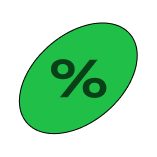 shape with %